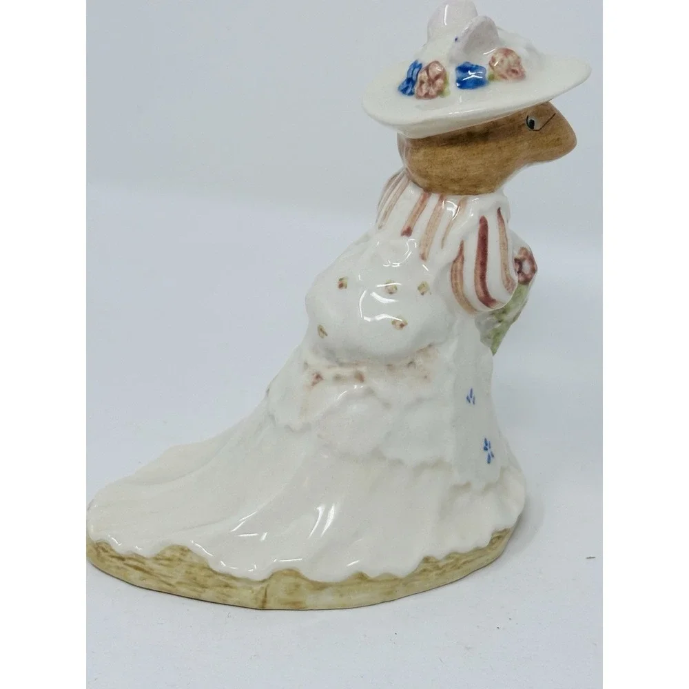 ROYAL DOULTON Poppy Eyebright & Dusty Dogwood Brambly Hedge Mice Figurines